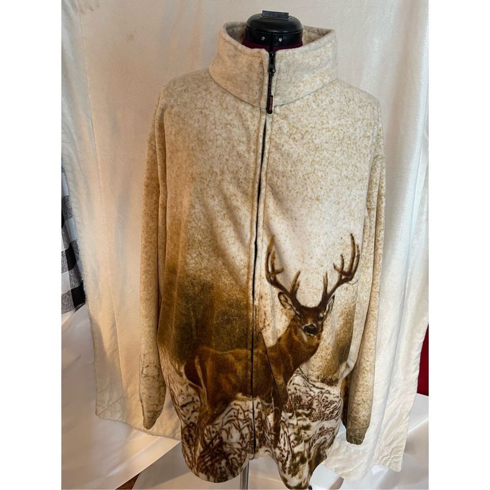 Trail Crest women’s deer scene jacket 3X super soft and warm